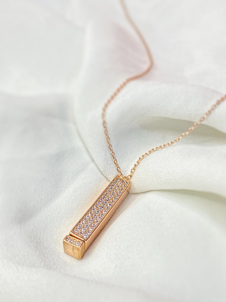 "I Love You" Pendant Necklace