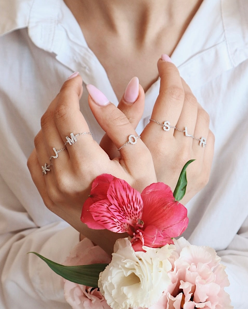 Initial Pave Chain Ring