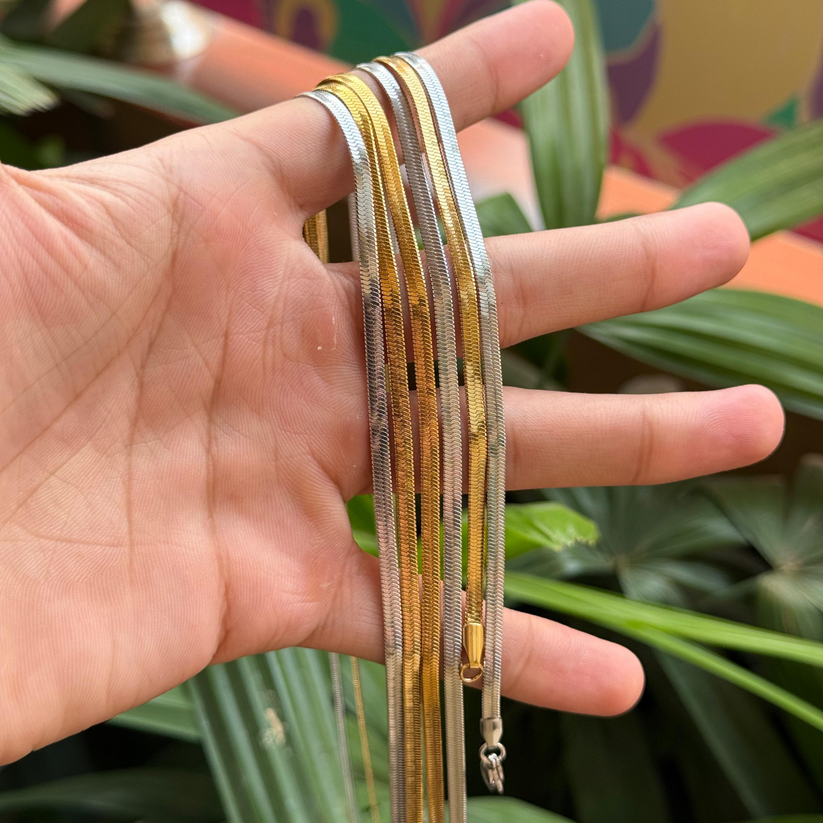 Snake Stainless Steal Chain For Men & Women