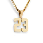 Numbers Pendent For Men's