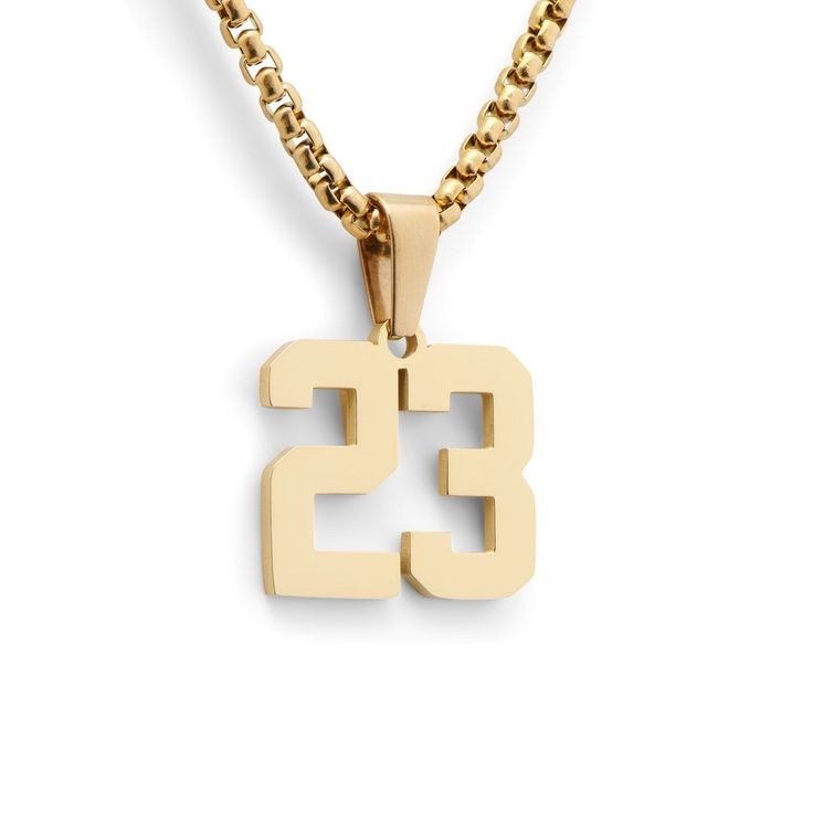 Numbers Pendent For Men's