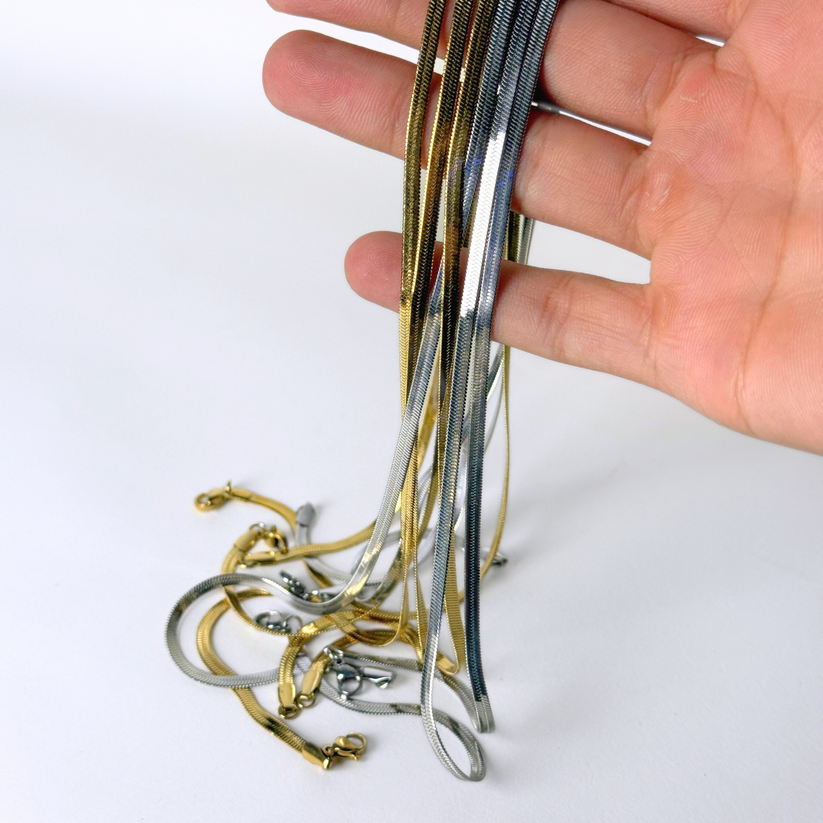 Snake Stainless Steal Chain For Men & Women