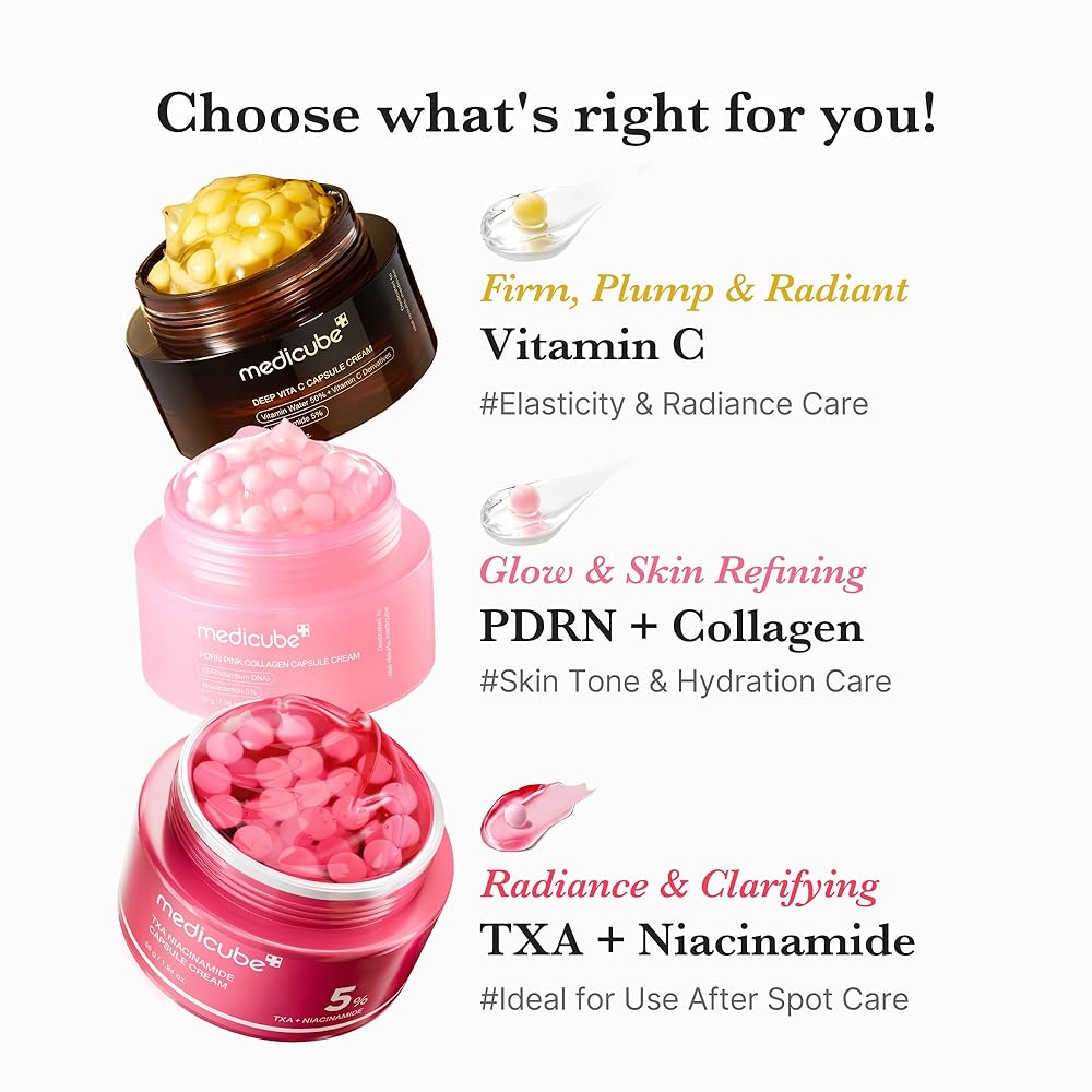 Medicube Capsule Cream With Salmon DNA PDRN Pink Collagen
