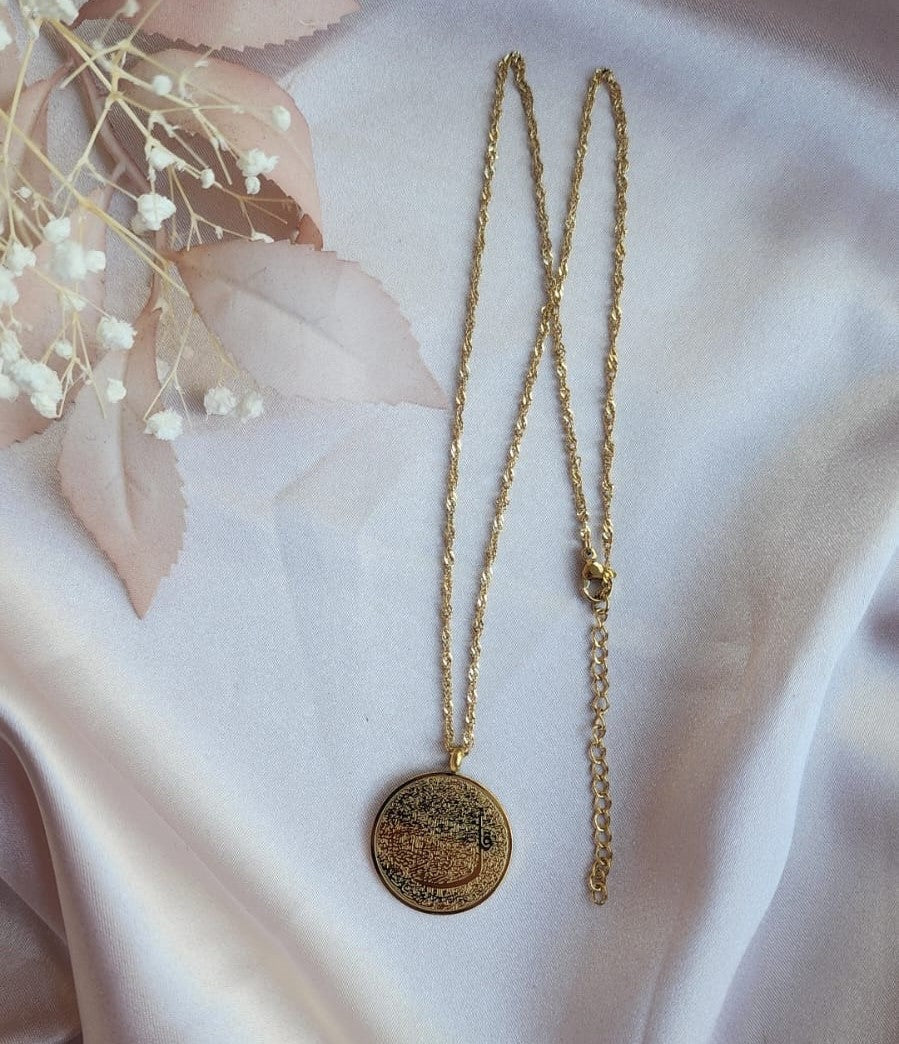 4 Qul Coin Necklace