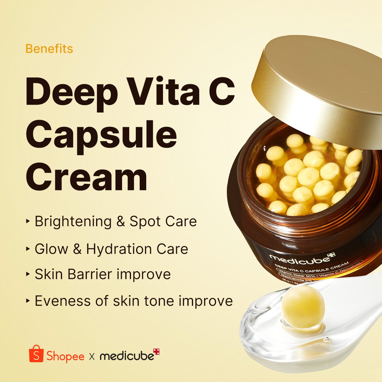 Medicube Capsule Cream With Salmon DNA PDRN Pink Collagen