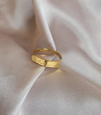 Gold 24k Peace Ring