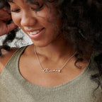 Diamond - Signature Name Necklace