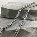 Men's Foxtail Silver 925'Sterling Silver 4MM Chain
