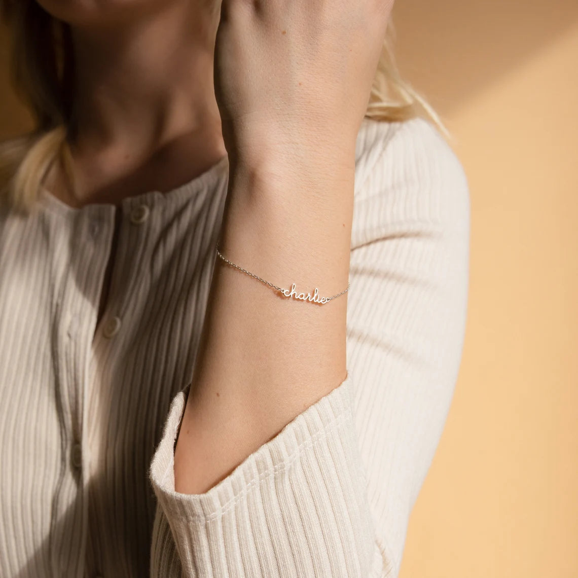Tiny Name Bracelet - Most Sold