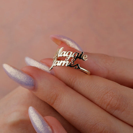 Two Name Ring
